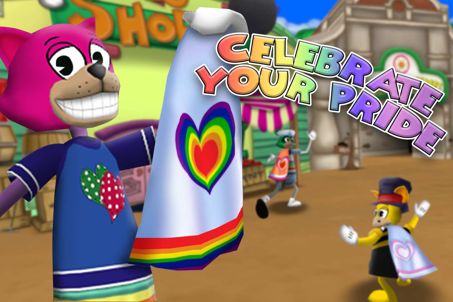 Celebrate Your Pride! Toontown Corporate Clash